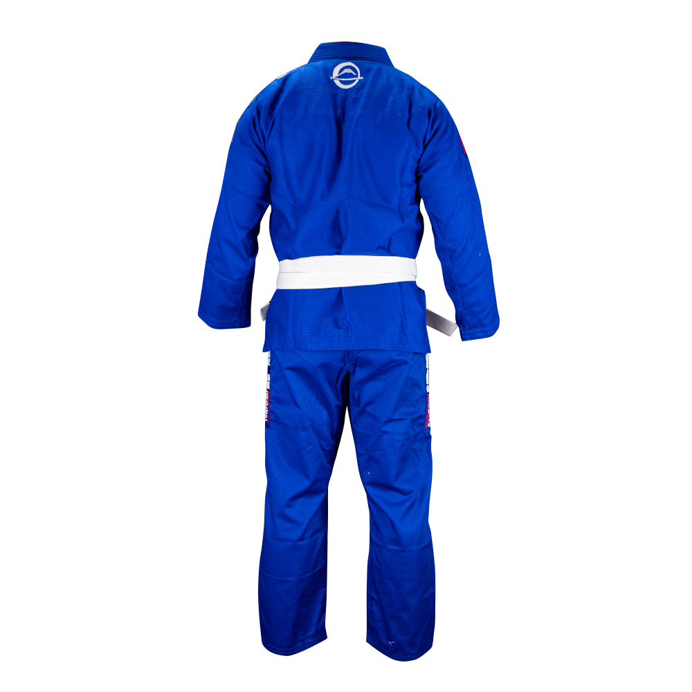 Fuji Sports BJJ GI FUJI Baseline BJJ Gi Blue (Centura alba inclusa)