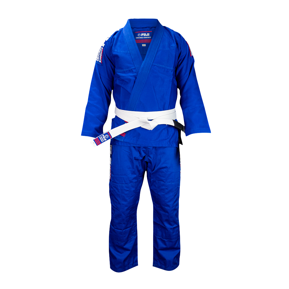 Fuji Sports BJJ GI A0 / Blue FUJI Baseline BJJ Gi Blue (Centura alba inclusa)