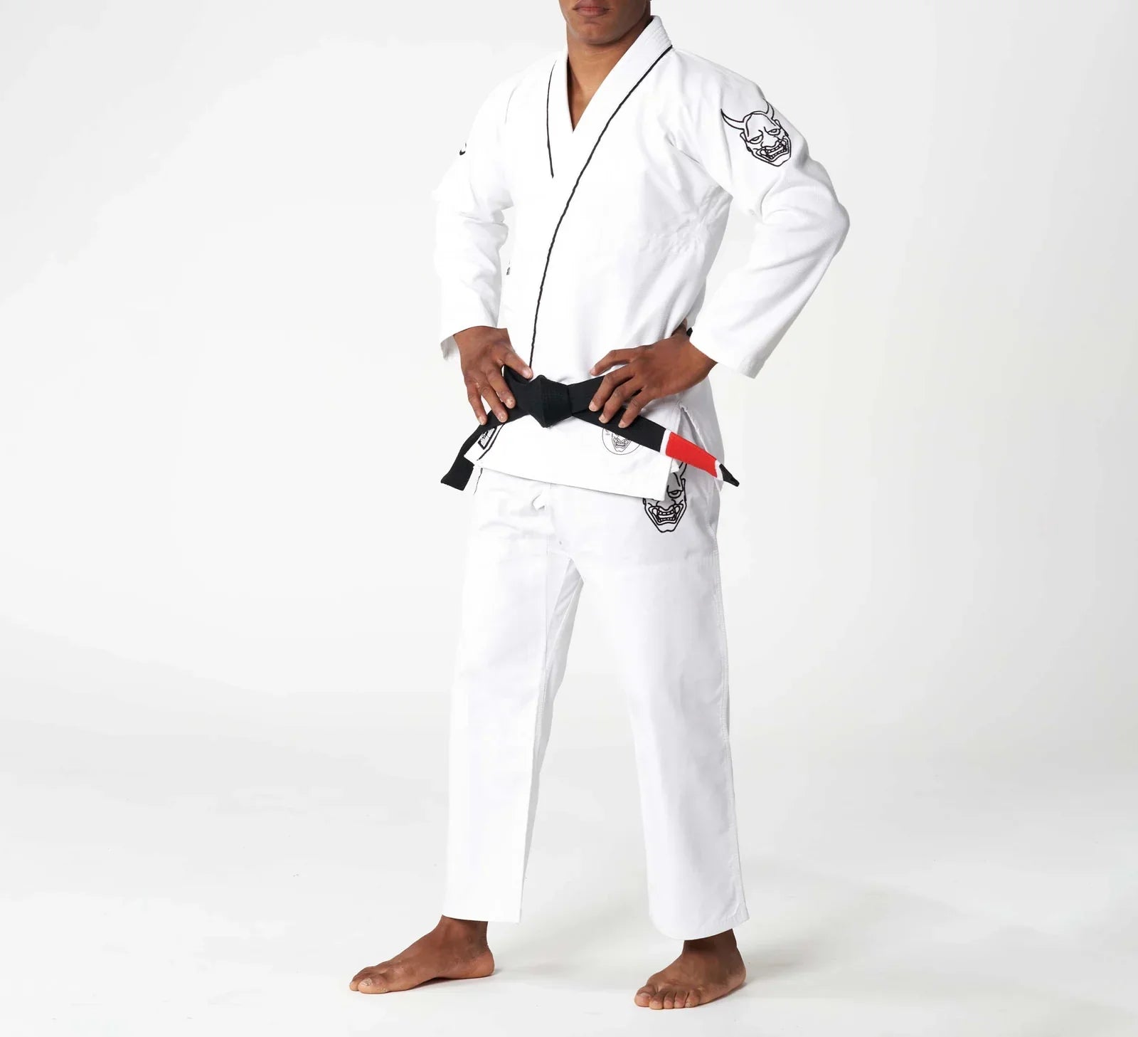 Fuji Sports BJJ Gi FUJI Suparaito BJJ Gi Dark Arts Edition White