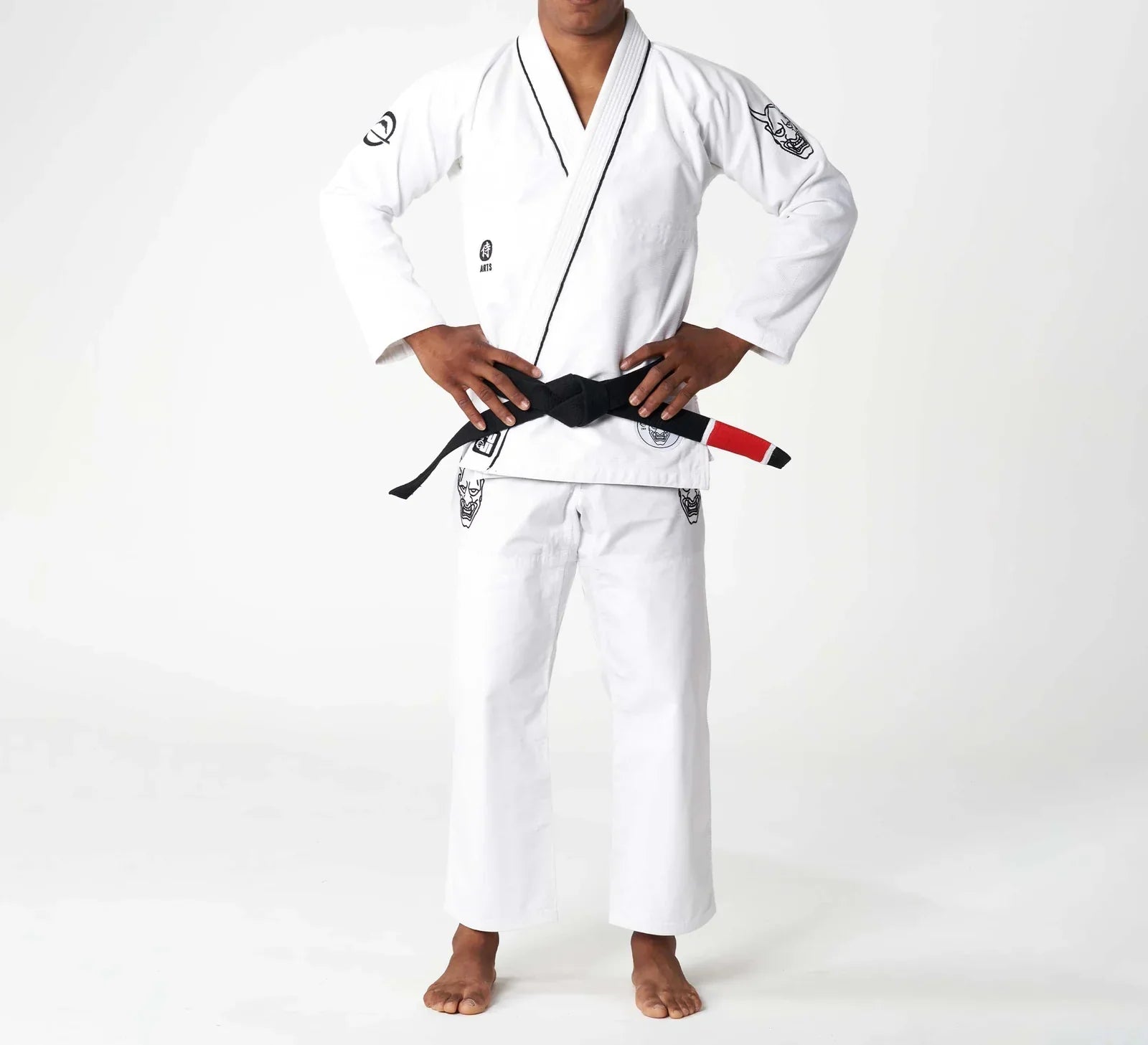 Fuji Sports BJJ Gi FUJI Suparaito BJJ Gi Dark Arts Edition White