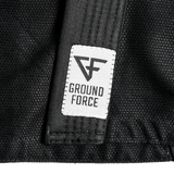 Ground Force BJJ Gi Ground Force Basic Kids Gi Black(Centura Alba Inclusa)