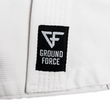 Ground Force BJJ Gi Ground Force Basic Kids Gi White(Centura Alba inclusa)