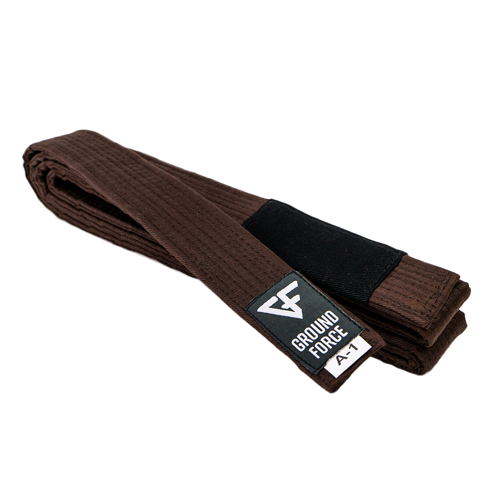 Ground Force BJJ Belt A0 / Brown GROUND FORCE BJJ Belt