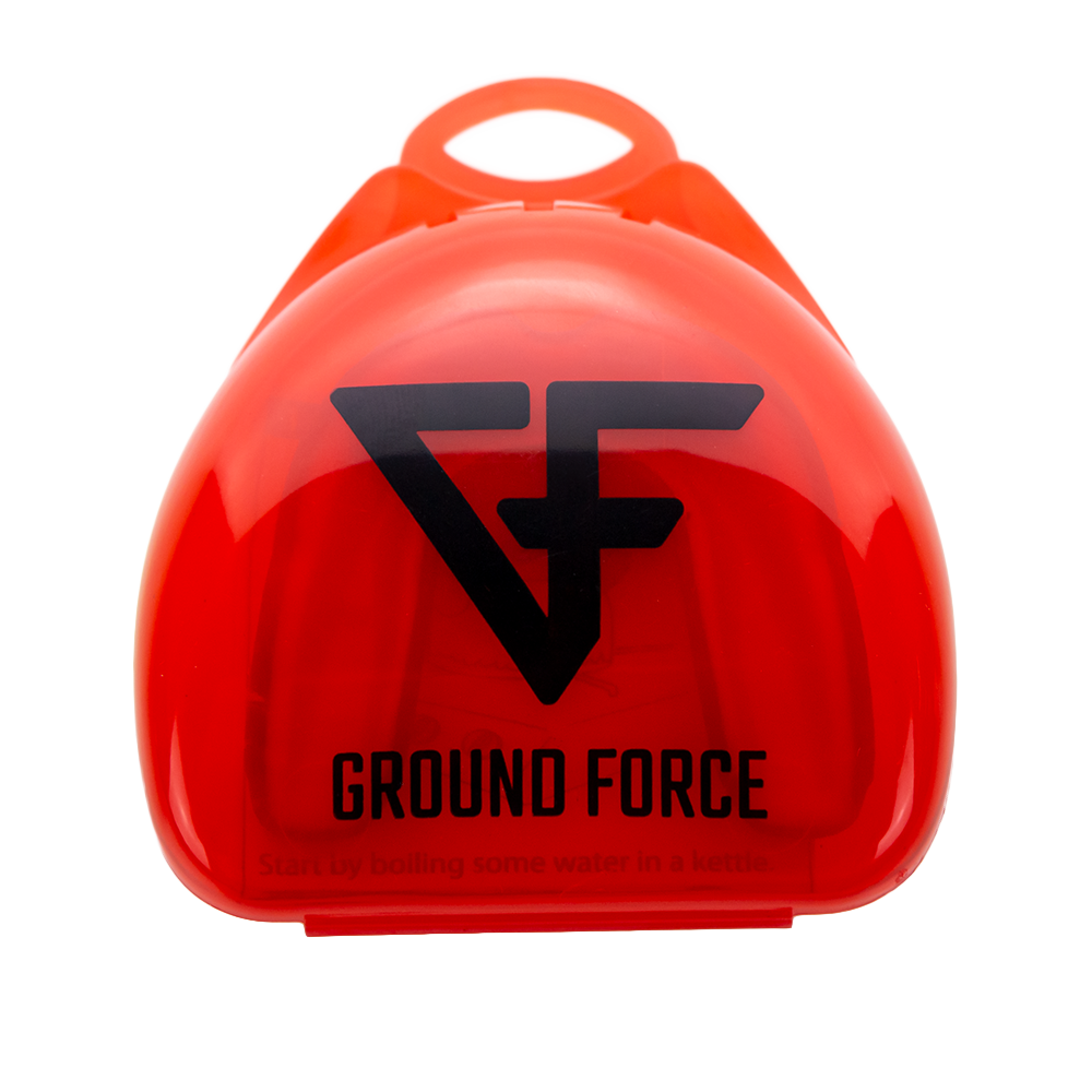 Ground Force Accessories Ground Force Competition Mouthguard Black & Red