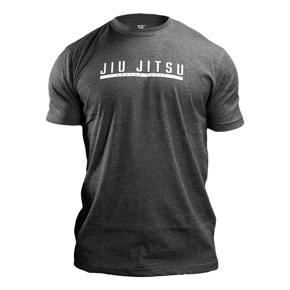 Ground Force T-Shirt S / Grey GROUND FORCE Jiu Jitsu T-shirt V2