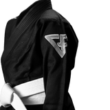 Ground Force BJJ GI KIDS M00 / Black GROUND FORCE Kids Premium Gi (Fără centură)