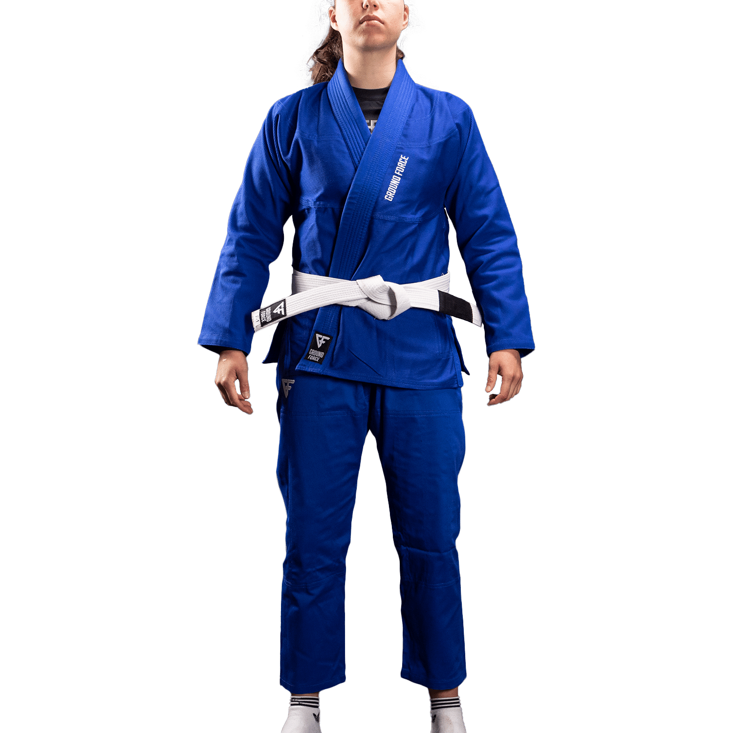 Ground Force BJJ Gi F1 / Blue Ground Force Ladies Basic Gi V2 Blue