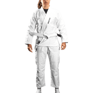 Ground Force BJJ Gi F1 GROUND FORCE Ladies Basic Gi V2 White