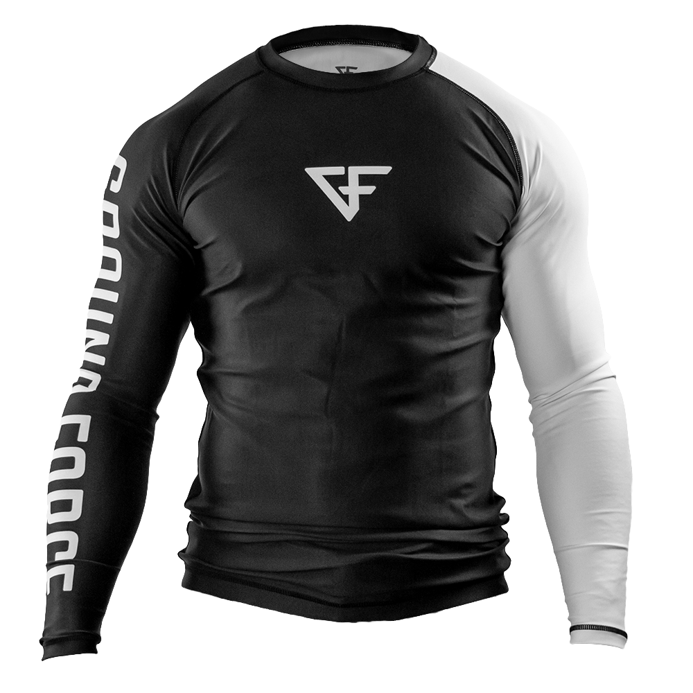 Ground Force Rashguard XXL / Black GROUND FORCE Rank Rash Guard