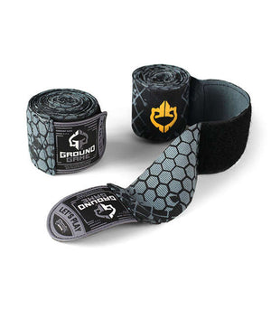 Ground Game GROUND GAME Hand Wraps 4 M Cage Gold