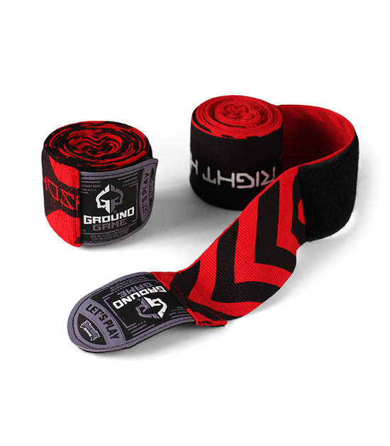 Ground Game GROUND GAME Hand Wraps  4 M Hellfire