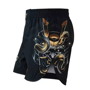 Ground Game GROUND GAME Mens Light MMA Short Oni Samurai