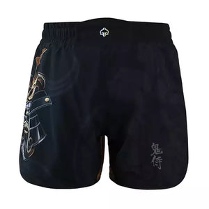 Ground Game GROUND GAME Mens Light MMA Short Oni Samurai