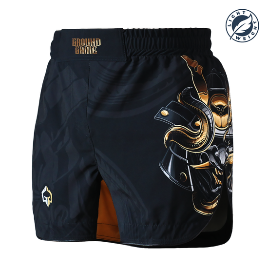 Ground Game GROUND GAME Mens Light MMA Short Oni Samurai