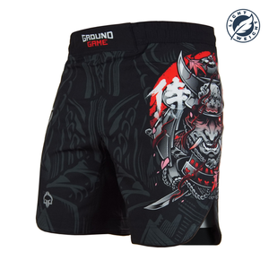 Ground Game GROUND GAME Mens Light MMA Shorts Samurai 2.0