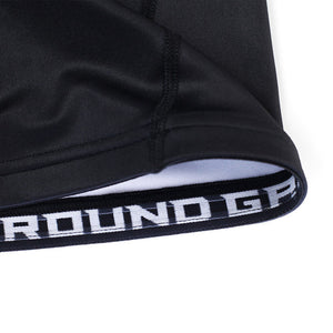 Ground Game GROUND GAME Mens Rashguard Short Sleeve Oldschool