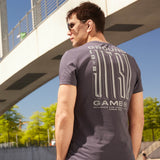 Ground Game T-Shirt GROUND GAME Mens T-shirt Jitsu (Anthracite)