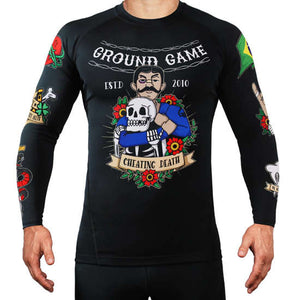 Ground Game GROUND GAME Rashguard Oldschool Long Sleeve