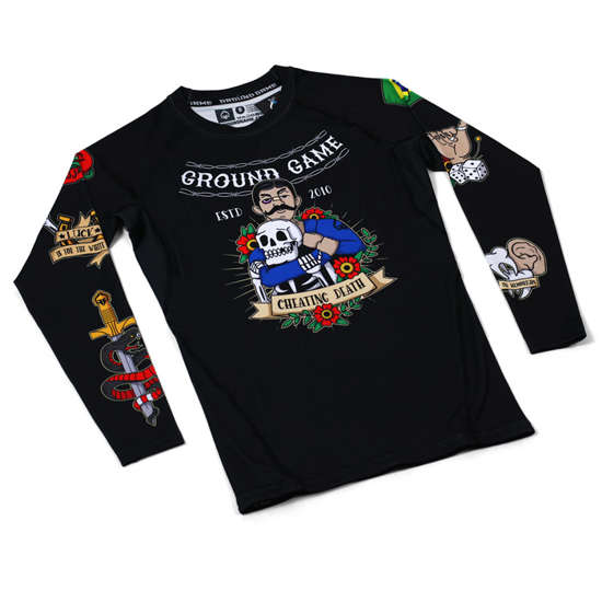 Ground Game GROUND GAME Rashguard Oldschool Long Sleeve