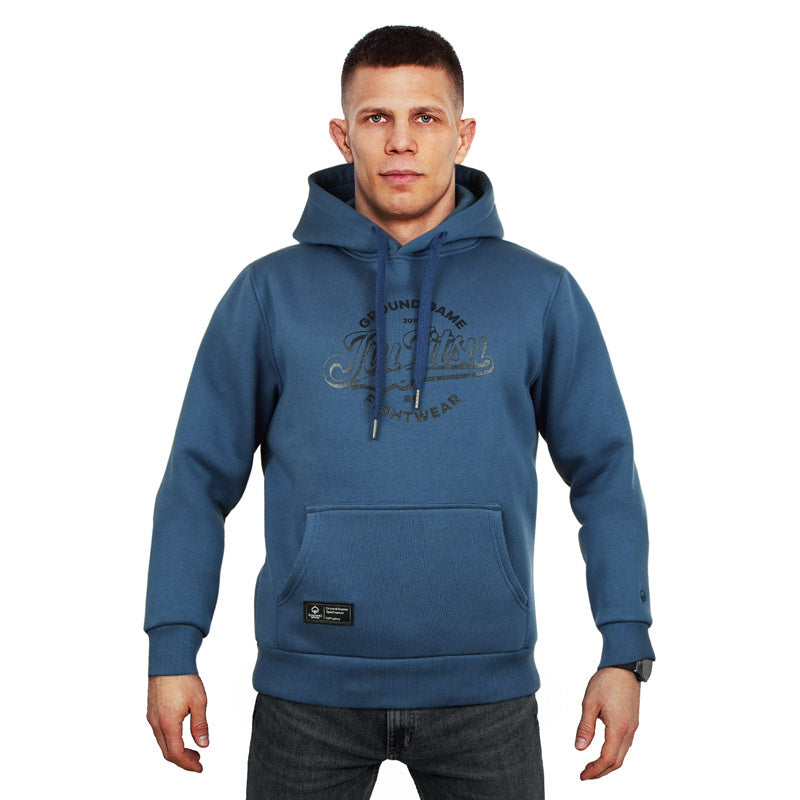 Ground Game Hoodie Hanorac GROUND GAME Retro - Albastru Inchis