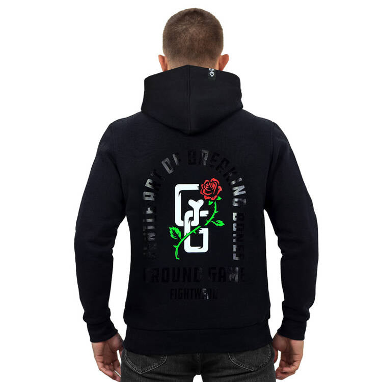 Ground Game Hoodie Hanorac GROUND GAME Rose - Negru