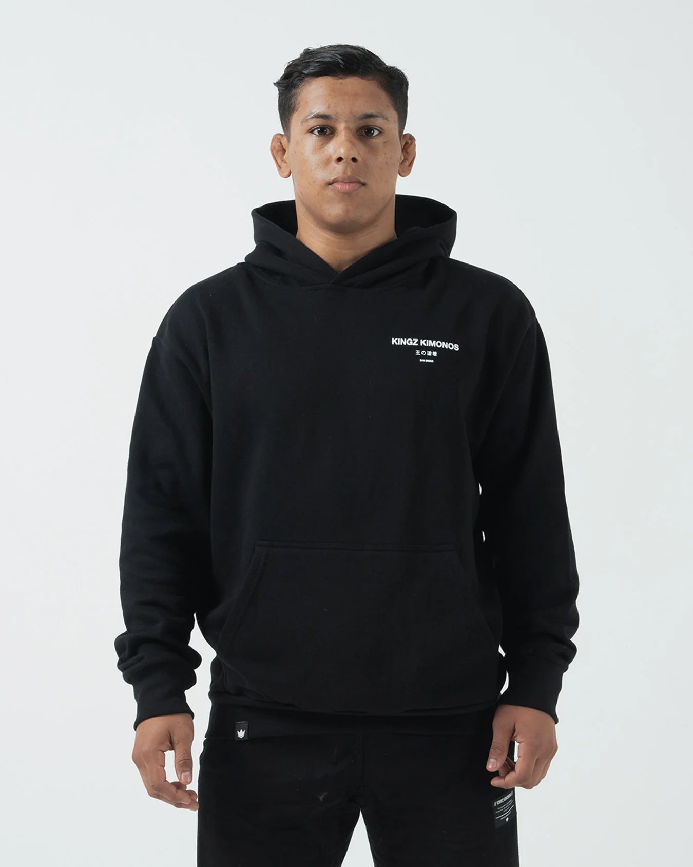 KINGZ Hoodie/Sweatshirt Hanorac KINGZ HQ - Negru