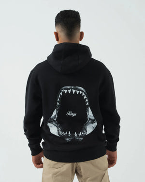 KINGZ Hoodie/Sweatshirt Hanorac KINGZ Jaws - Negru