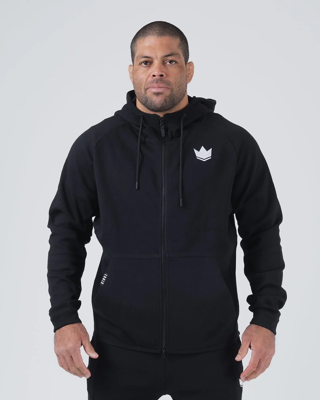 KINGZ Hoodie/Sweatshirt Jacheta KINGZ Track - Neagra