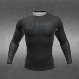 Rashguard Maneca Lunga KANO KIMONOS Signature 2.0 - Negru - Barbati