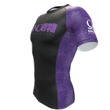 Kano Kimonos Rash Guard KANO KIMONOS RASHGUARD SHORT SLEEVES PURPLE BELT TRAINING