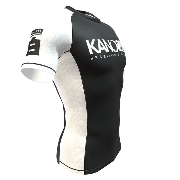 Kano Kimonos Rash Guard KANO KIMONOS RASHGUARD SHORT SLEEVES WHITE BELT TRAINING