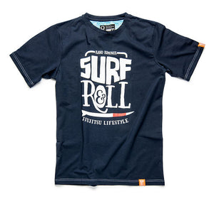 Kano Kimonos T-Shirt KANO KIMONOS T-SHIRT Surf and Roll 2.0 Blue Navy