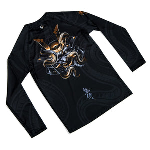 Ground Game Kids Rashguard Oni Samurai long sleeve