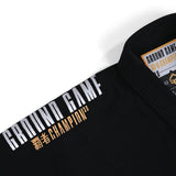 Ground Game BJJ GI Kimono Brazilian Jiu Jitsu GROUND GAME Champion 3.0 - Negru