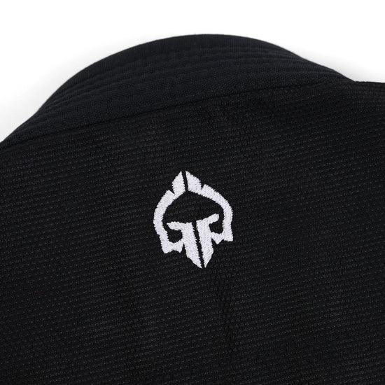 Ground Game BJJ GI Kimono Brazilian Jiu Jitsu GROUND GAME Spartan - Negru