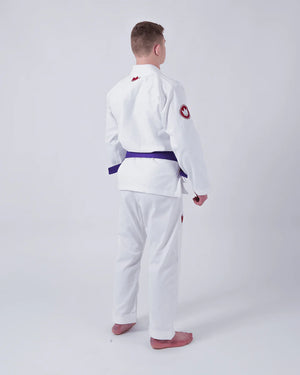 KINGZ BJJ GI Kimono Brazilian Jiu Jitsu KINGZ Clasic 3.0 - Alb