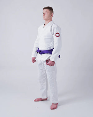 KINGZ BJJ GI Kimono Brazilian Jiu Jitsu KINGZ Clasic 3.0 - Alb