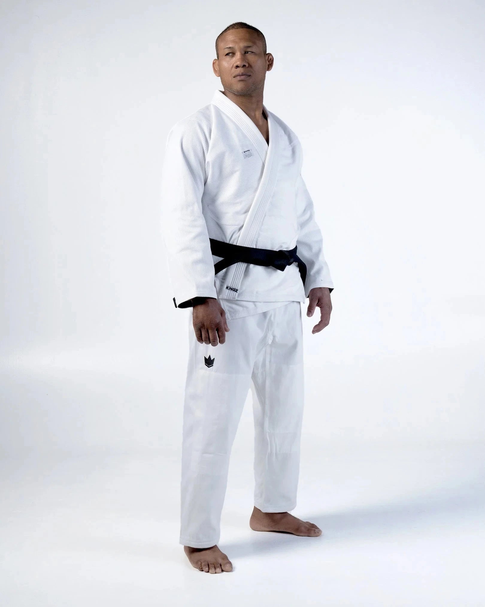 KINGZ Kimono Brazilian Jiu Jitsu Kimono Brazilian Jiu Jitsu KINGZ Kore V2 Gi Versiunea 2024 - Alb