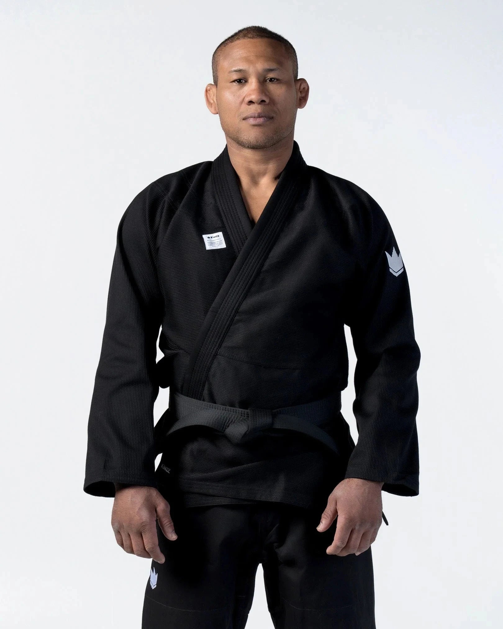 KINGZ Kimono Brazilian Jiu Jitsu Kimono Brazilian Jiu Jitsu KINGZ Kore V2 Gi Versiunea 2024 - Negru