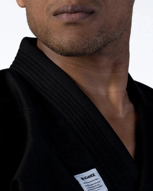 KINGZ Kimono Brazilian Jiu Jitsu Kimono Brazilian Jiu Jitsu KINGZ Kore V2 Gi Versiunea 2024 - Negru