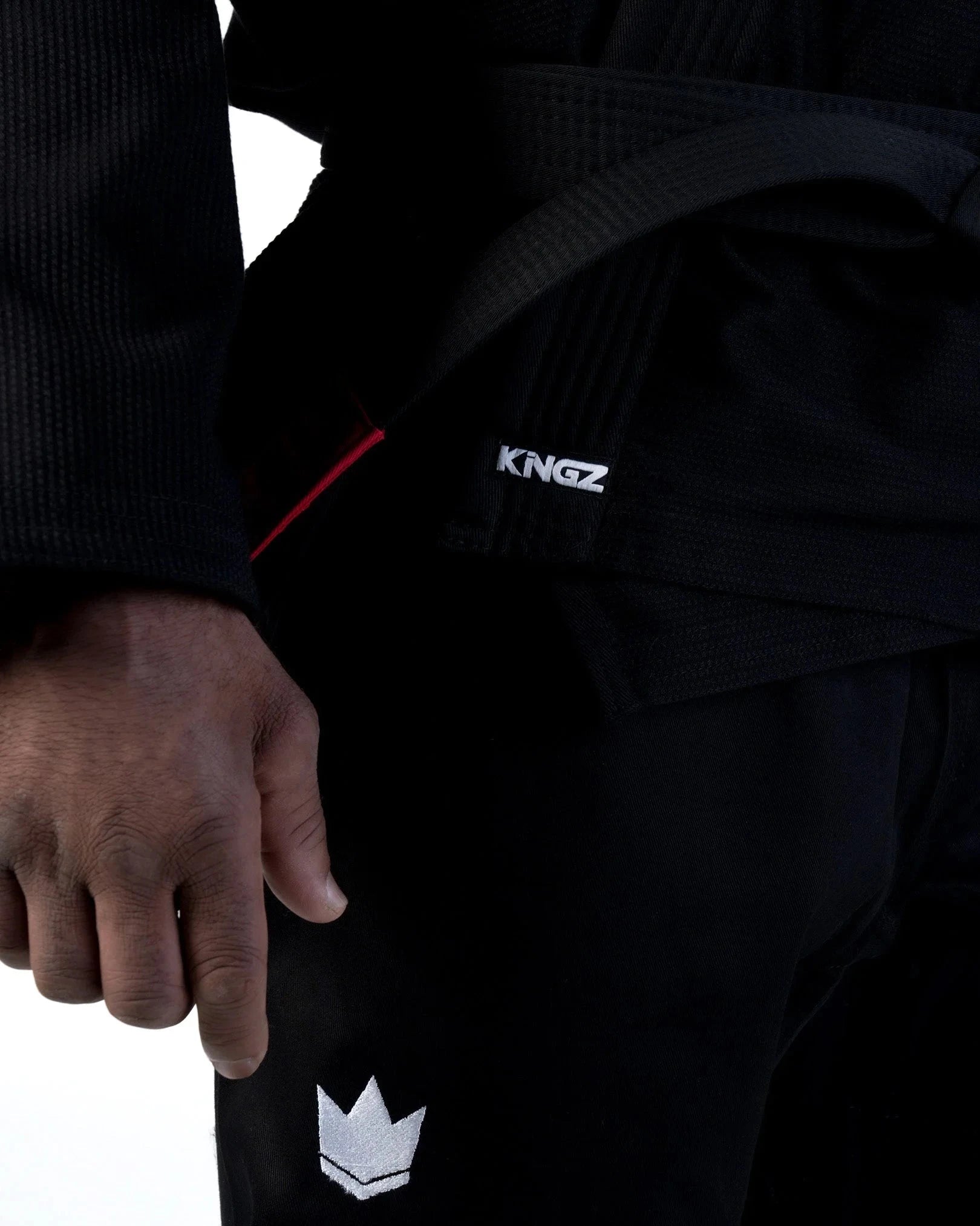 KINGZ Kimono Brazilian Jiu Jitsu Kimono Brazilian Jiu Jitsu KINGZ Kore V2 Gi Versiunea 2024 - Negru