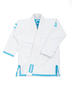 MANTO BJJ GI Kimono Brazilian Jiu Jitsu MANTO "Junior 2.0" Youth BJJ Gi - Alb