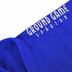 Ground Game BJJ GI Kimono Copii Brazilian Jiu Jitsu GROUND GAME Spartan - Albastru