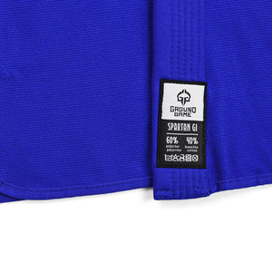 Ground Game BJJ GI Kimono Copii Brazilian Jiu Jitsu GROUND GAME Spartan - Albastru