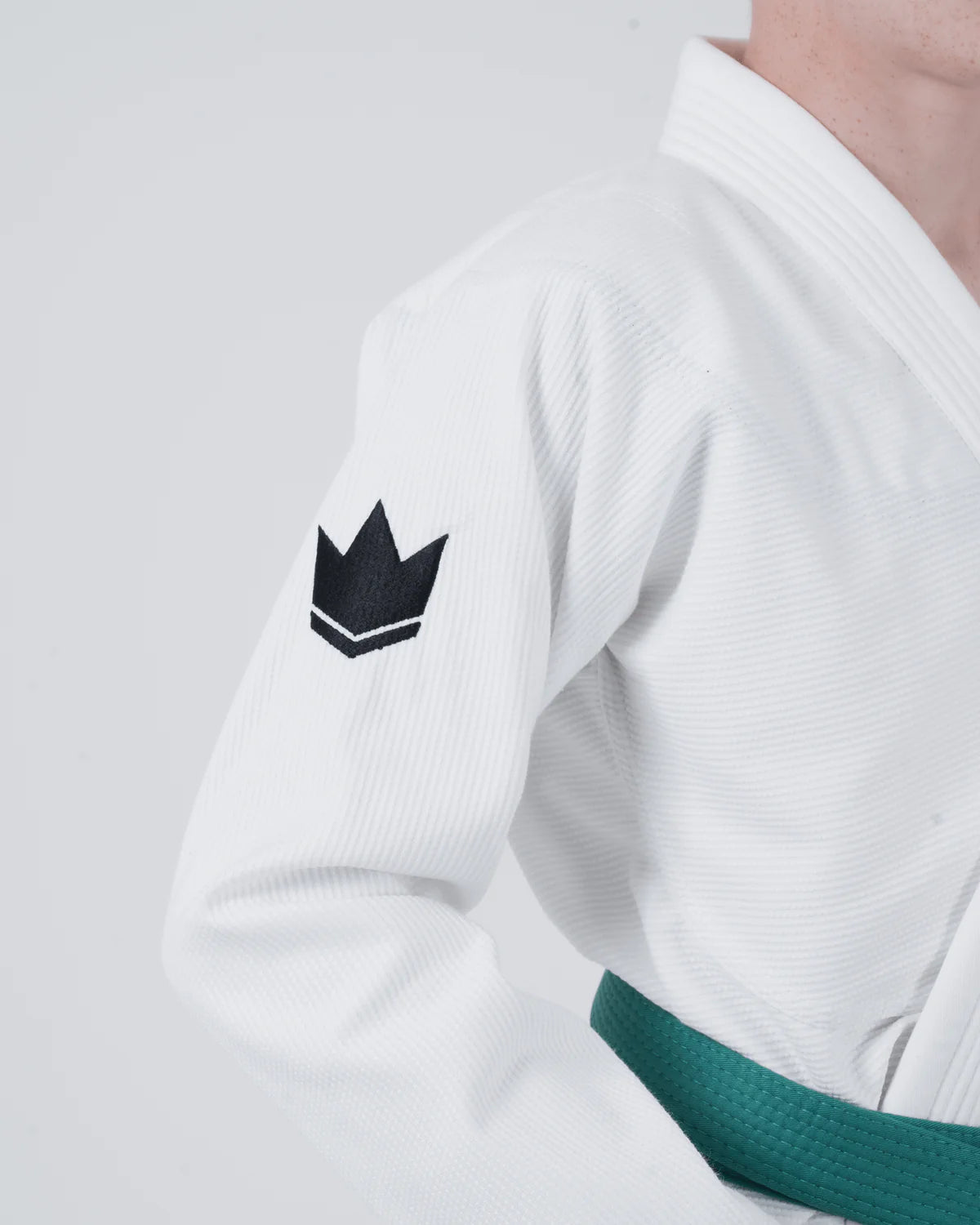 KINGZ Kimono Copii Brazilian Jiu Jitsu Kimono Copii Brazilian Jiu Jitsu KINGZ The ONE BJJ Gi - Alb (Varianta 2024)