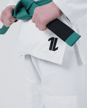 KINGZ Kimono Copii Brazilian Jiu Jitsu Kimono Copii Brazilian Jiu Jitsu KINGZ The ONE BJJ Gi - Alb (Varianta 2024)