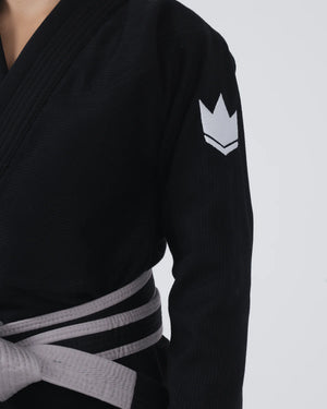 KINGZ Kimono Copii Brazilian Jiu Jitsu Kimono Copii Brazilian Jiu Jitsu KINGZ The ONE BJJ Gi - Negru (Varianta 2024)