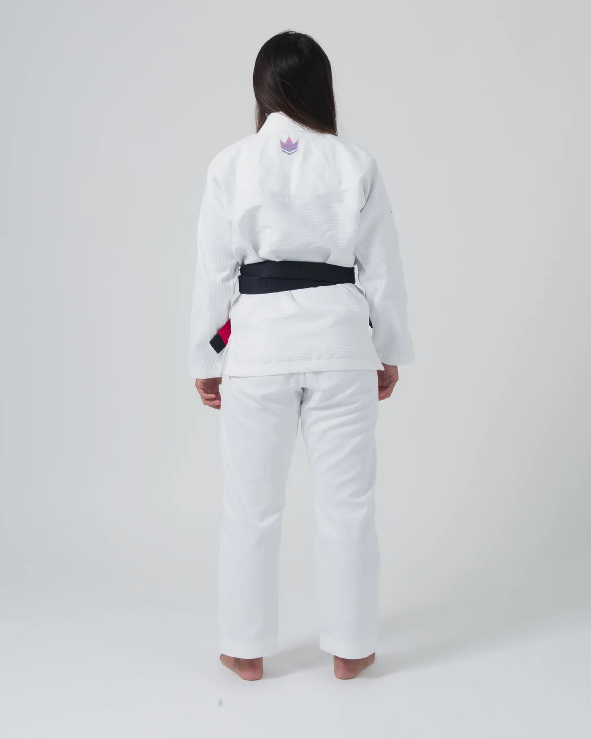 KINGZ BJJ Gi Kimono Femei Brazilian Jiu Jitsu KINGZ Empowered - Alb