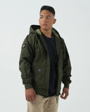 Kingz Jacket/Coat Men Kingz Canvas Jacket Green