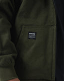 Kingz Jacket/Coat Men Kingz Canvas Jacket Green